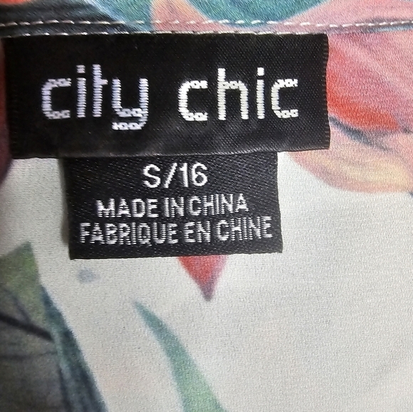 City chic floral dress size 16W - Picture 4 of 4